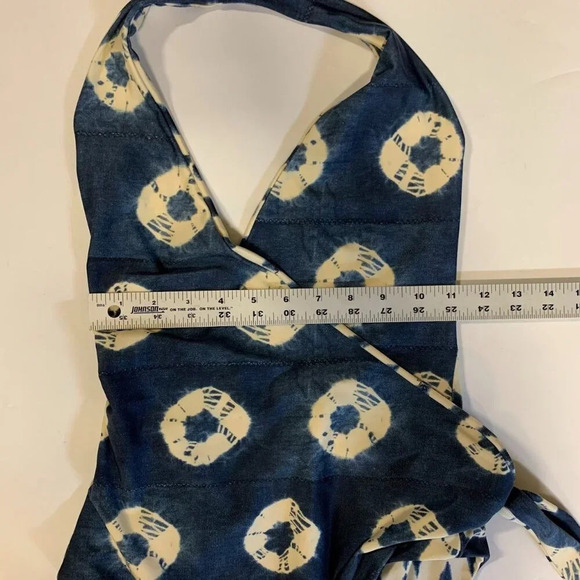 Lenny Niemeyer Women's Tie Dye Reversible One Piece Adjustable One SIze Swimsuit - Picture 7 of 9